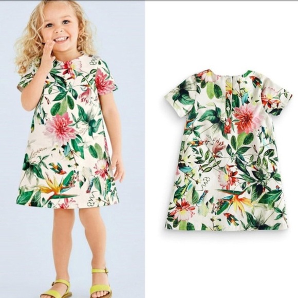 Other - 👧🏼🆕 girls tropical shift dress short sleeve